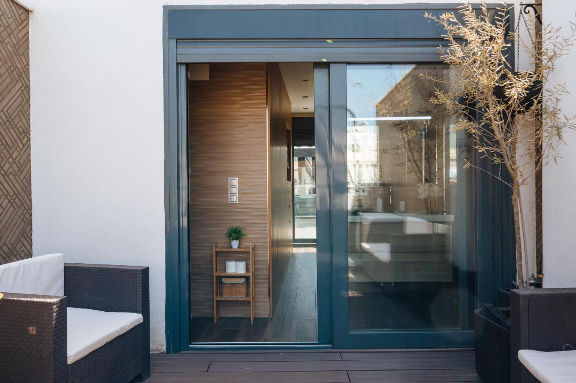Elegant Duplex 3 Master Bedrooms And Private Sevilla Bagian luar foto