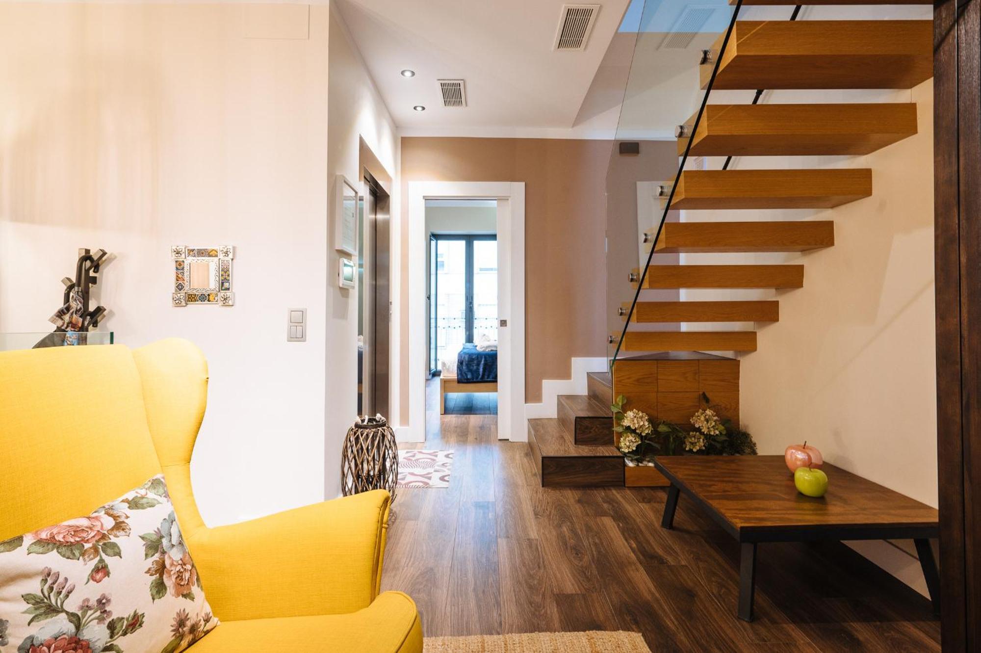 Elegant Duplex 3 Master Bedrooms And Private Sevilla Bagian luar foto